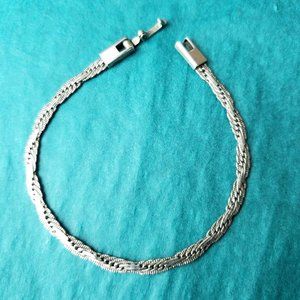 2/35$ Sterling silver chain bracelet